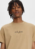 Fred Perry T-shirts  Embroidered t-shirt - warm stone 