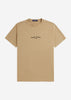 Fred Perry T-shirts  Embroidered t-shirt - warm stone 