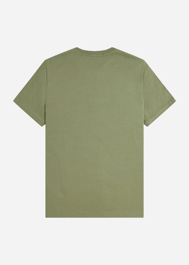 Fred Perry T-shirts Embroidered tshirt - olive mint