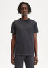 Fred Perry T-shirts  Contrast tape ringer t-shirt - anchor grey black 