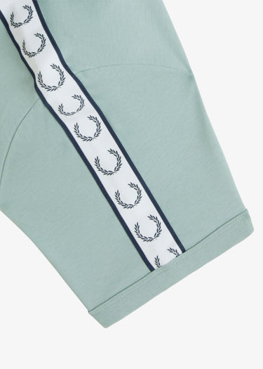 Fred Perry T-shirts Taped ringer t-shirt - silver blue