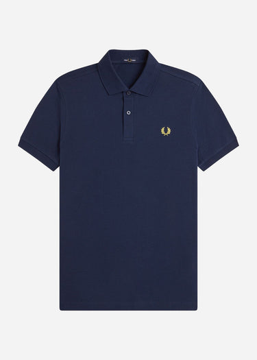 Fred Perry Polo's The fred perry shirt - tennis blue lemon barley