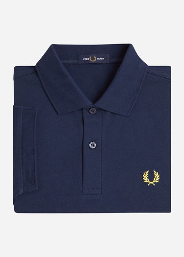 Fred Perry Polo's The fred perry shirt - tennis blue lemon barley
