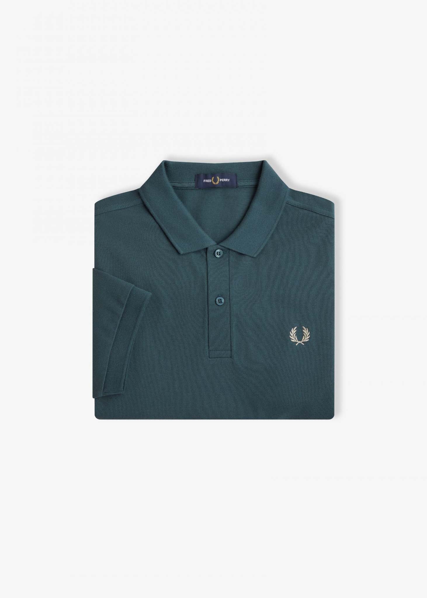 Fred Perry Polo's  Plain fred perry shirt - petrol blue 