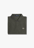 Fred Perry Polo's  Plain fred perry shirt - fieldgreen oatmeal 