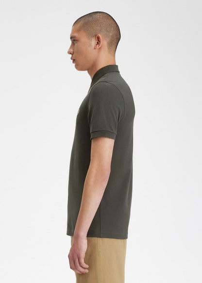 Fred Perry Polo's  Plain fred perry shirt - fieldgreen oatmeal 