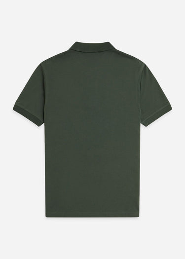Fred Perry Polo's The fred perry polo shirt- court green honeycomb