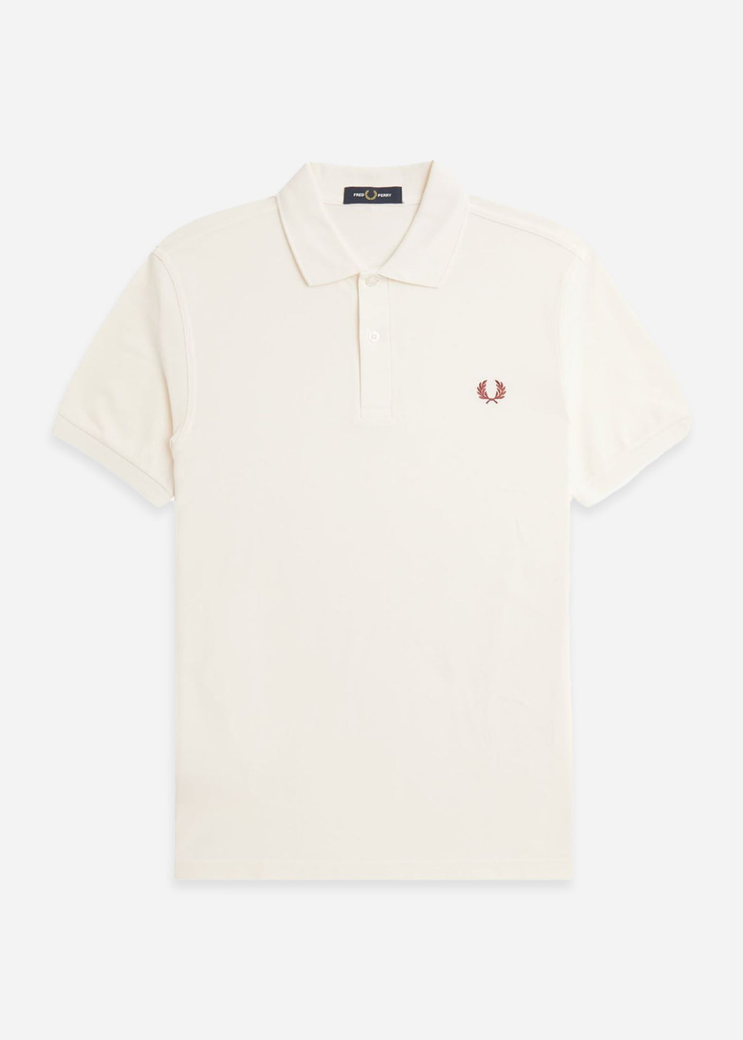 Fred Perry Polo's The fred perry polo shirt- lghecru cinnamon