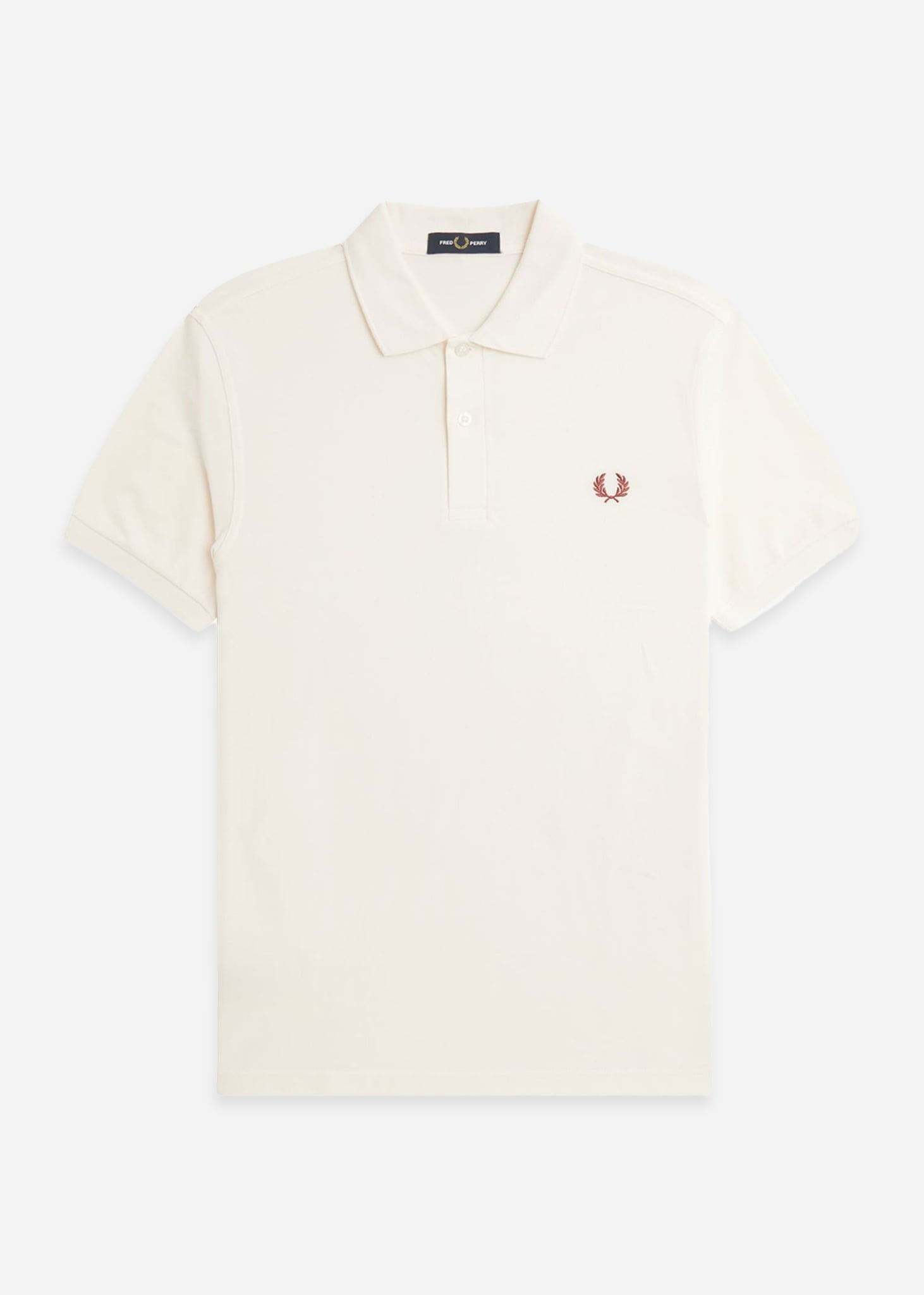 Fred Perry Polo's The fred perry polo shirt- lghecru cinnamon