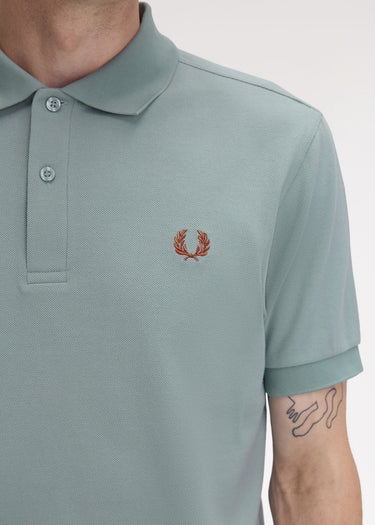 Fred Perry Polo's The fred perry polo shirt- silv blu cinnamo