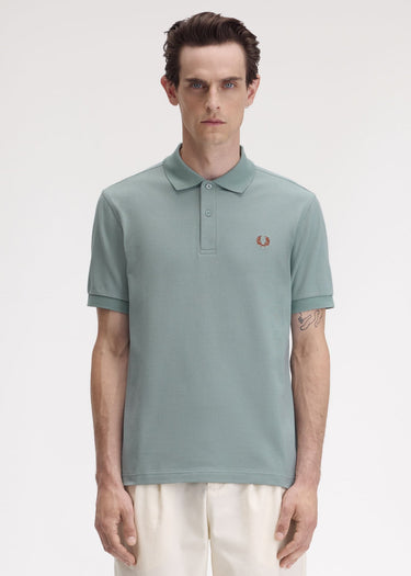 Fred Perry Polo's The fred perry polo shirt- silv blu cinnamo