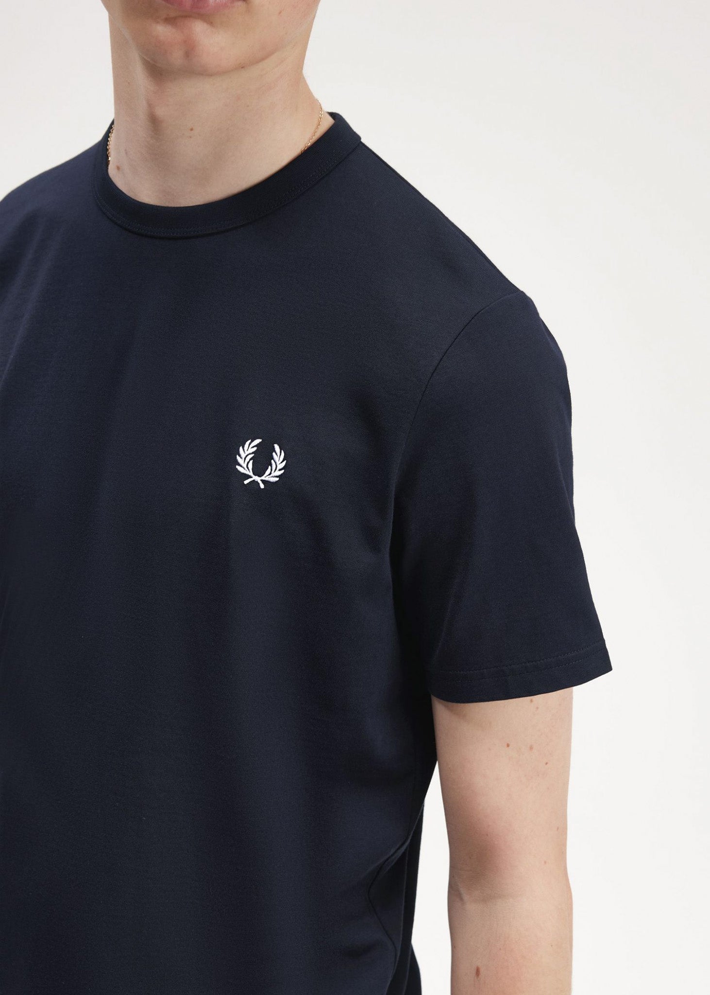 Fred Perry T-shirts  Tape detail t-shirt - navy 