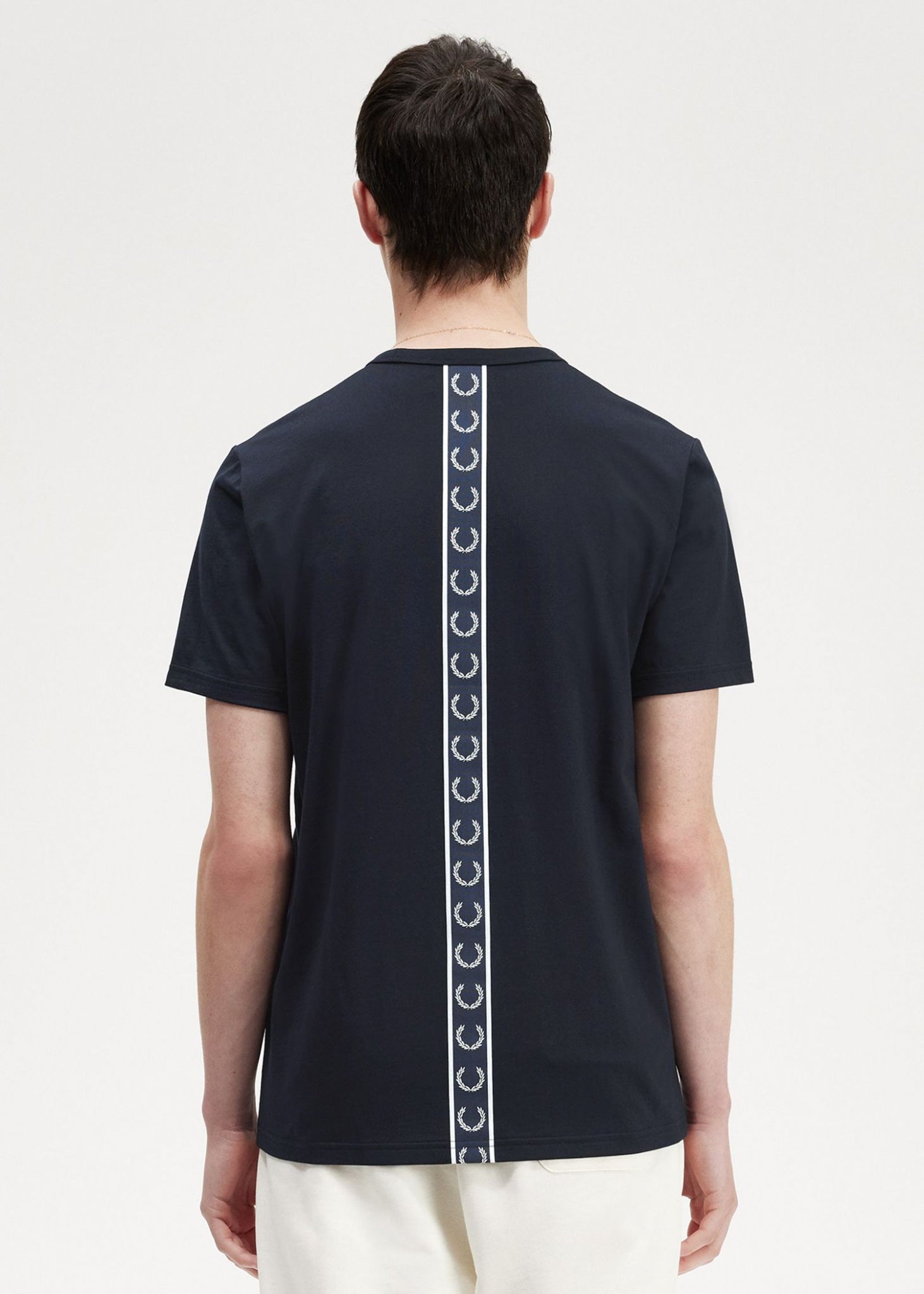 Fred Perry T-shirts  Tape detail t-shirt - navy 