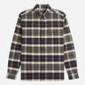 Fred Perry Overhemden  Brushed tartan shirt - field green 