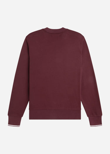 Fred Perry Truien Crew neck sweatshirt - oxblood ecru