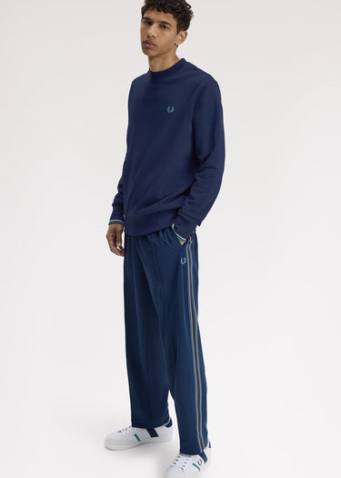Fred Perry Truien Crew neck sweatshirt - tennis blue snow white deep mint