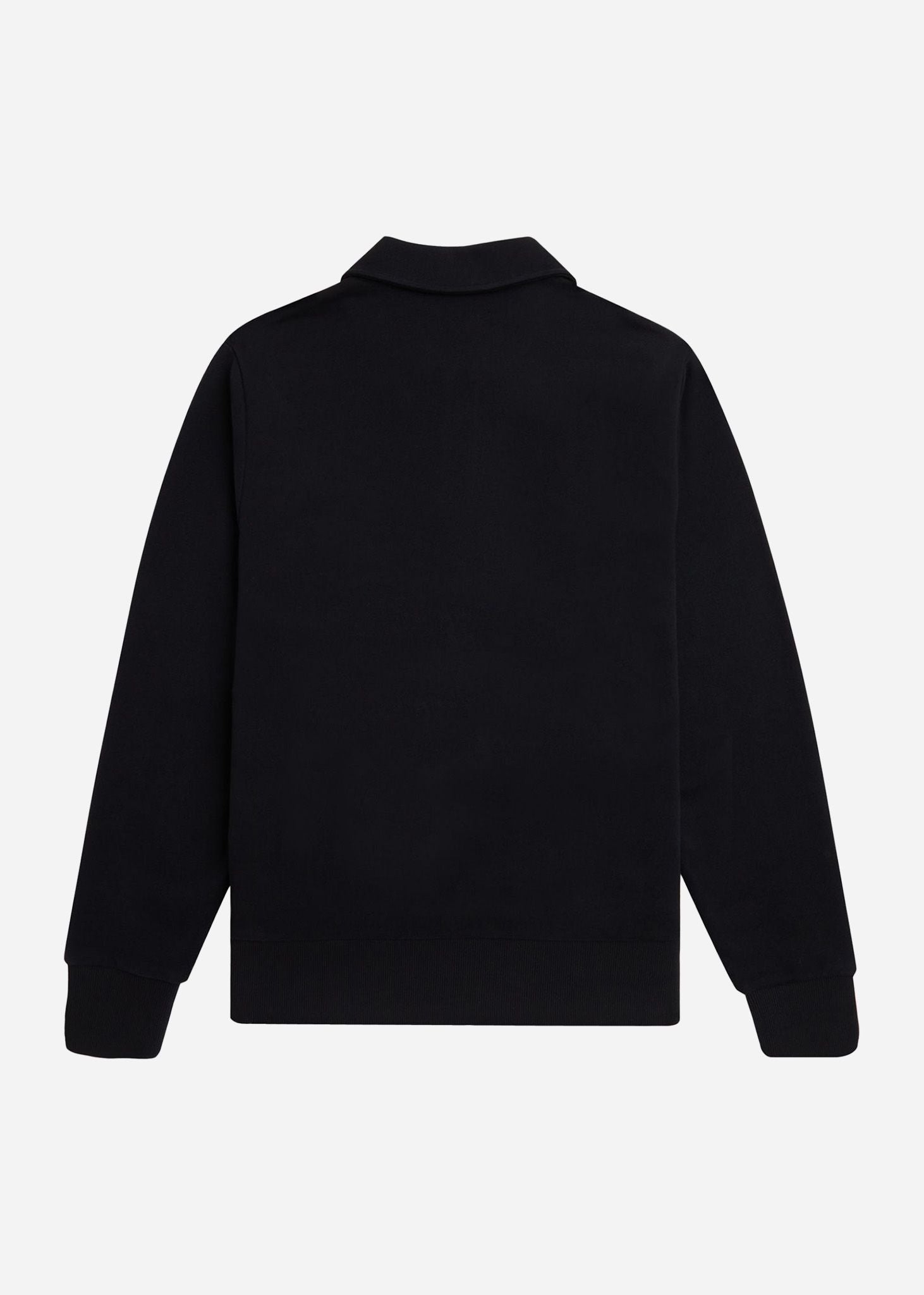 Fred Perry Truien  Half zip collar sweater - black 