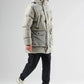 MA.Strum Jassen  Recoil down coat parka - sedona grey 