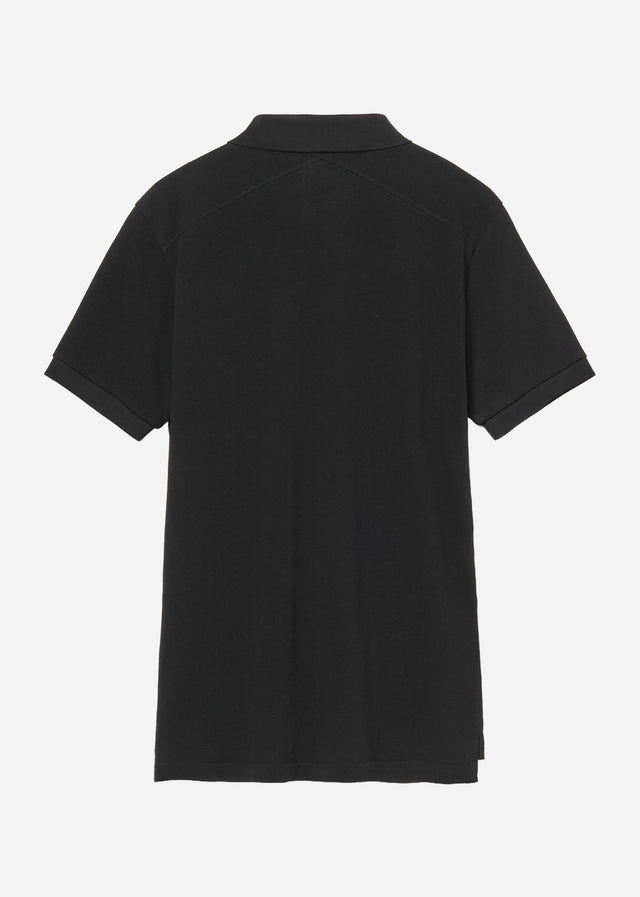 MA.Strum Poloshirts Mastrum pique polo - jet black