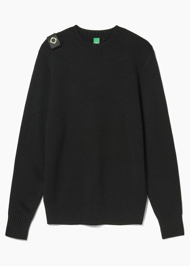 MA.Strum Pullover Oka crew sweater - black