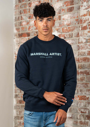 Marshall Artist Truien Resurrection crewneck - navy