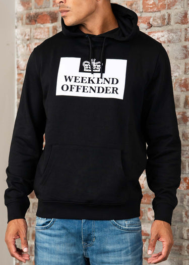 Weekend Offender Hoodies HM service - black