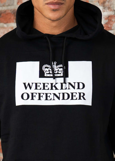Weekend Offender Hoodies HM service - black