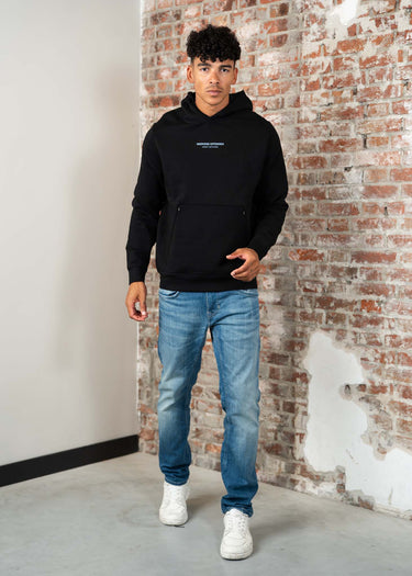 Weekend Offender Hoodies Cobain - black Blue Shadow