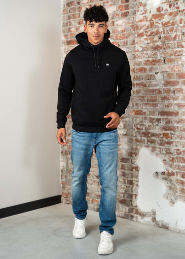 Weekend Offender Hoodies Ribbe - black