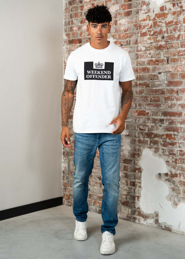 Weekend Offender T-shirts Prison - white