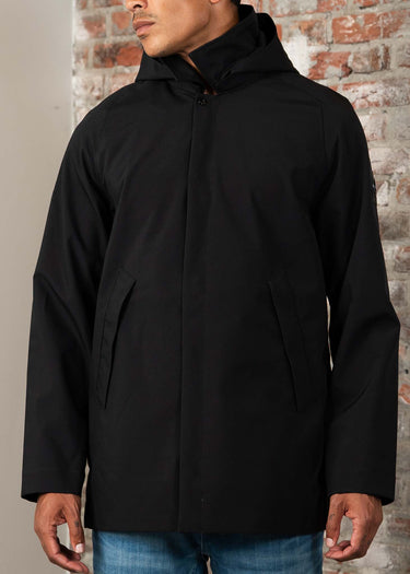 Marshall Artist Jassen Brunswick trench - black