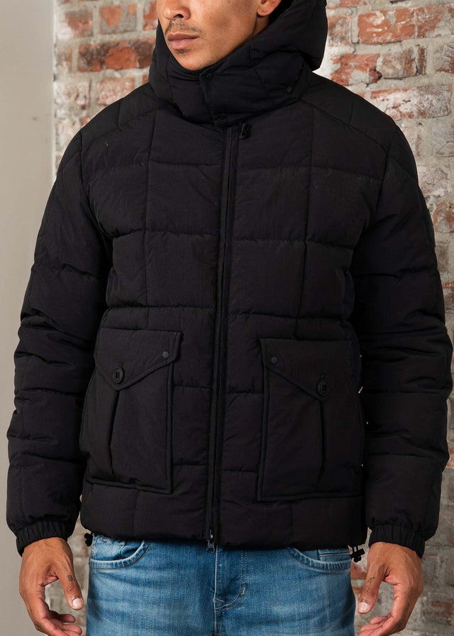 Marshall Artist Jacken Yukon bubble jacket - black