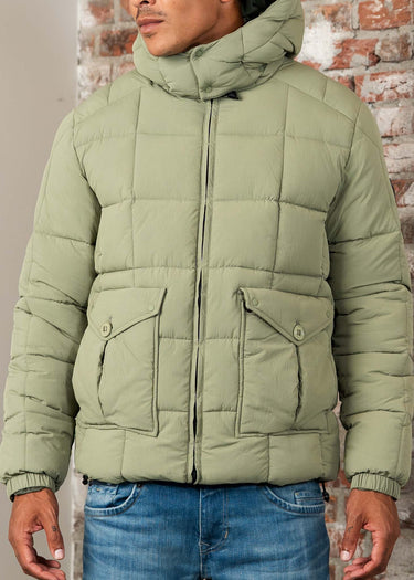 Marshall Artist Jassen Yukon bubble jacket - clay