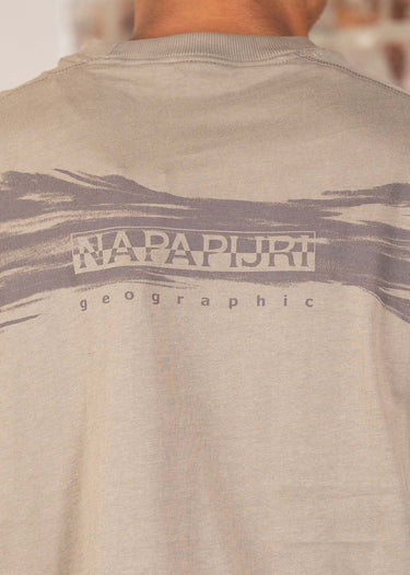 Napapijri T-shirts Back graphic t-shirt - fallen rock