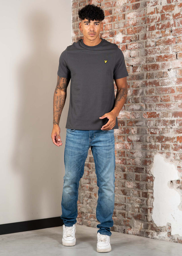 Lyle & Scott T-Shirts Plain t-shirt - gunmetal