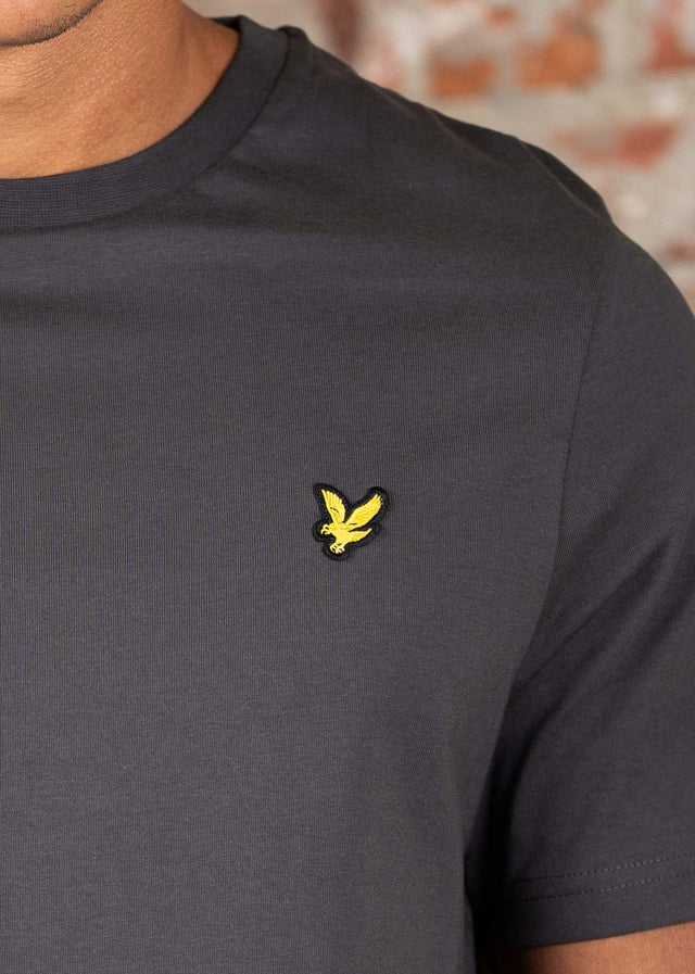 Lyle & Scott T-Shirts Plain t-shirt - gunmetal