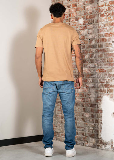 Lyle & Scott T-shirts Plain t-shirt - tigers eye