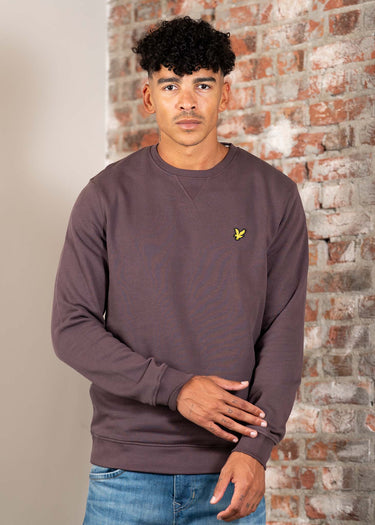 Lyle & Scott Truien Crew neck sweatshirt - espresso