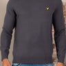 Lyle & Scott Truien Cotton merino crew neck jumper - shadow