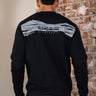 Napapijri Truien Back graphic crewneck - black beauty