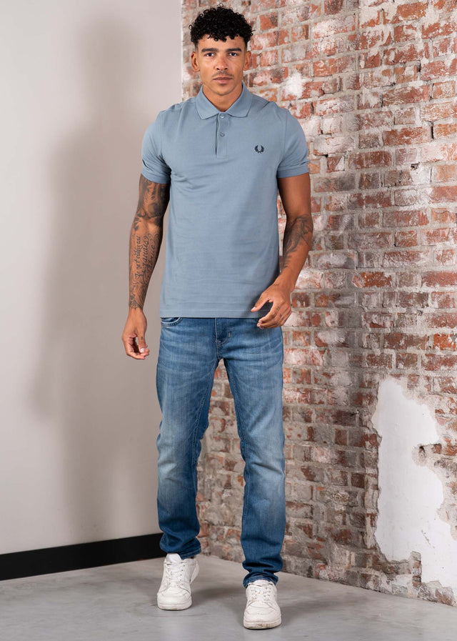 Fred Perry Poloshirts Plain polo - stockport blue navy