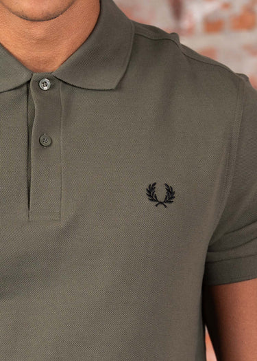 Fred Perry Polo's Plain polo - laurel wreath green black