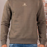 Aquascutum Truien Centered logo crewneck - army green