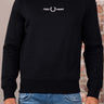 Fred Perry Truien Embroidered sweatshirt - black