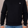 Fred Perry Truien Crew neck sweatshirt - black