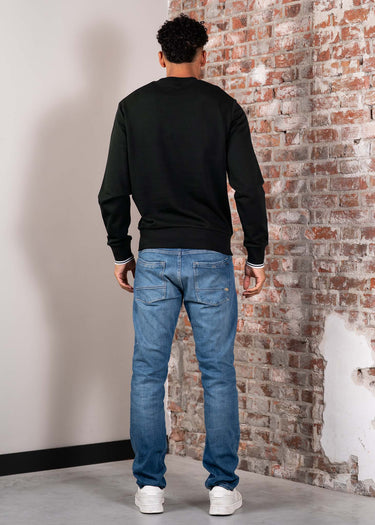 Fred Perry Truien Crew neck sweatshirt - night green snow white