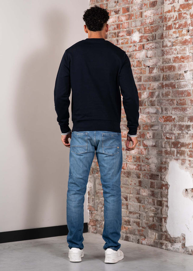 Fred Perry Pullover Crew neck sweatshirt - navy