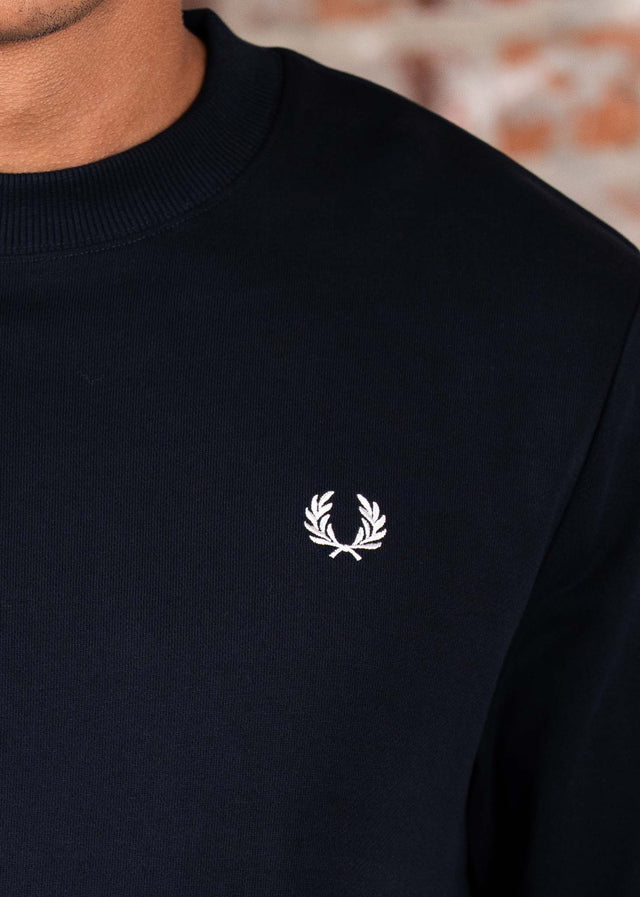 Fred Perry Pullover Crew neck sweatshirt - navy