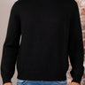 Armani Exchange Hoodies Wool cotton crewneck - black