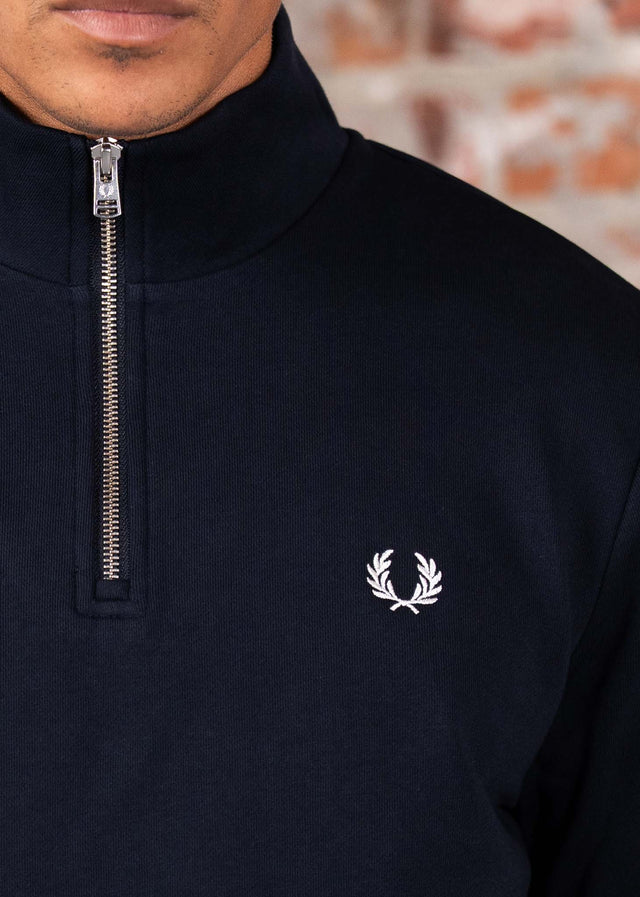 Fred Perry Pullover Half zip sweatshirt - navy